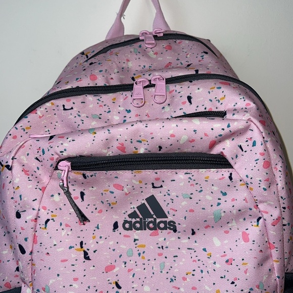 adidas Foundation 6 Backpack, Speckle Orchid Fusion/Grey/orchid Fusion Purple - Picture 2 of 16